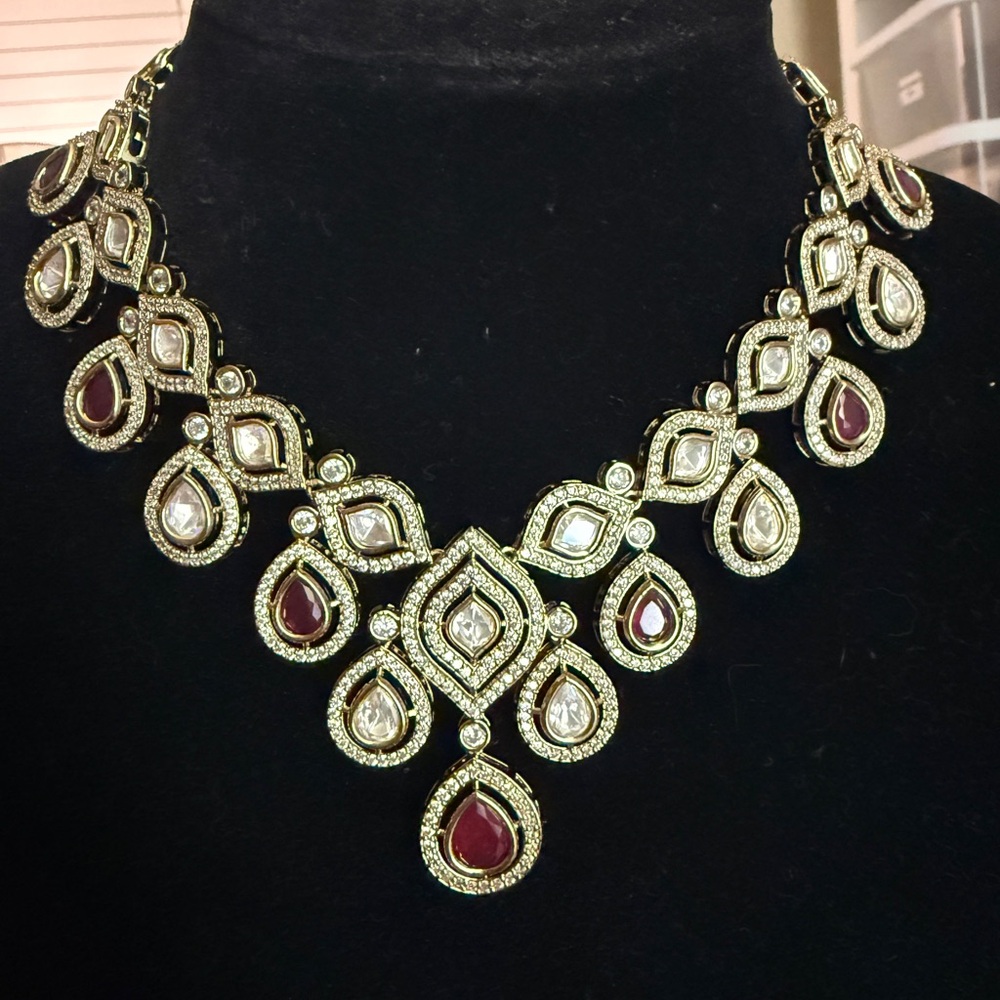 Tiyani Tyaani Luxury Pakistani Indian Set Bridal Desi Jewelry